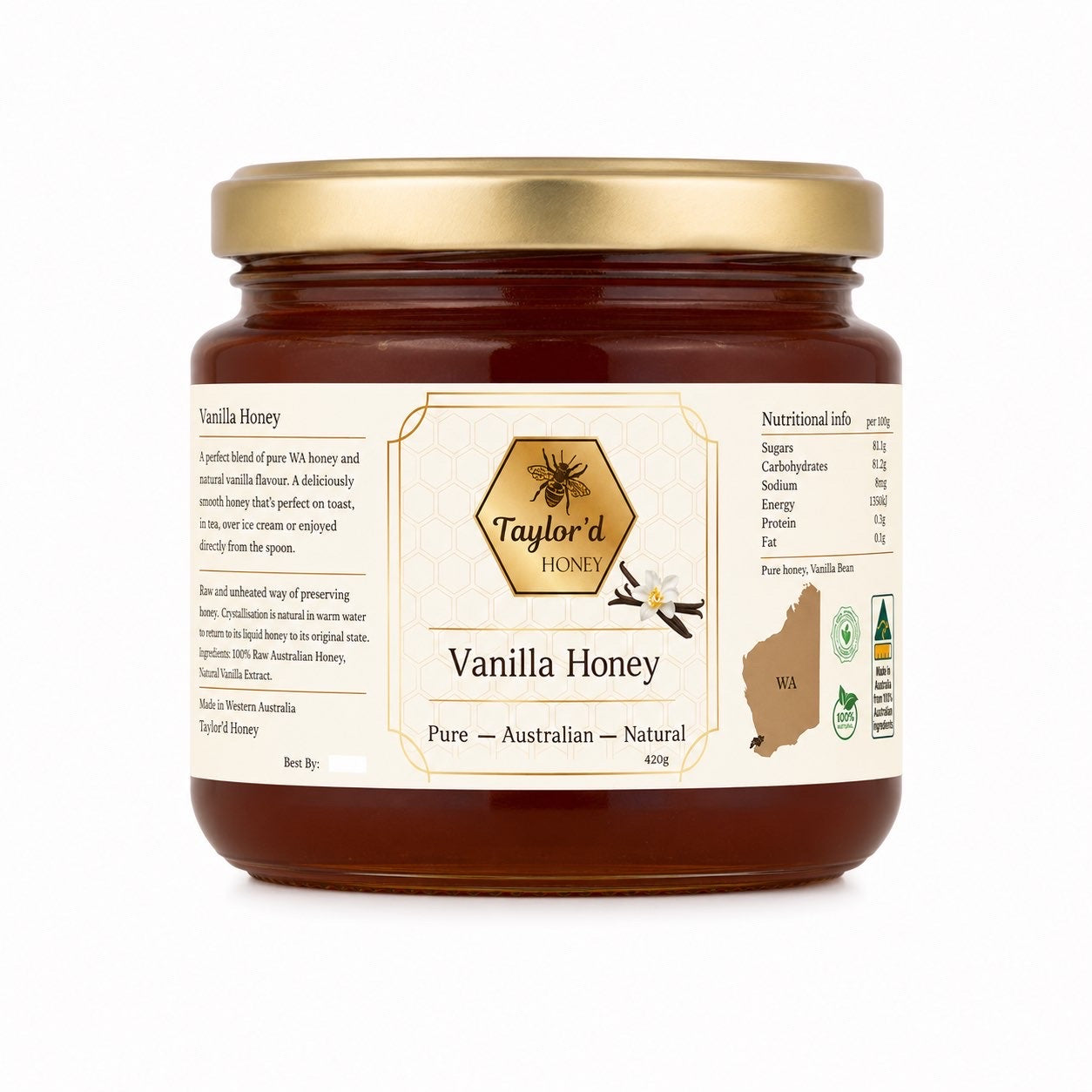 Vanilla honey